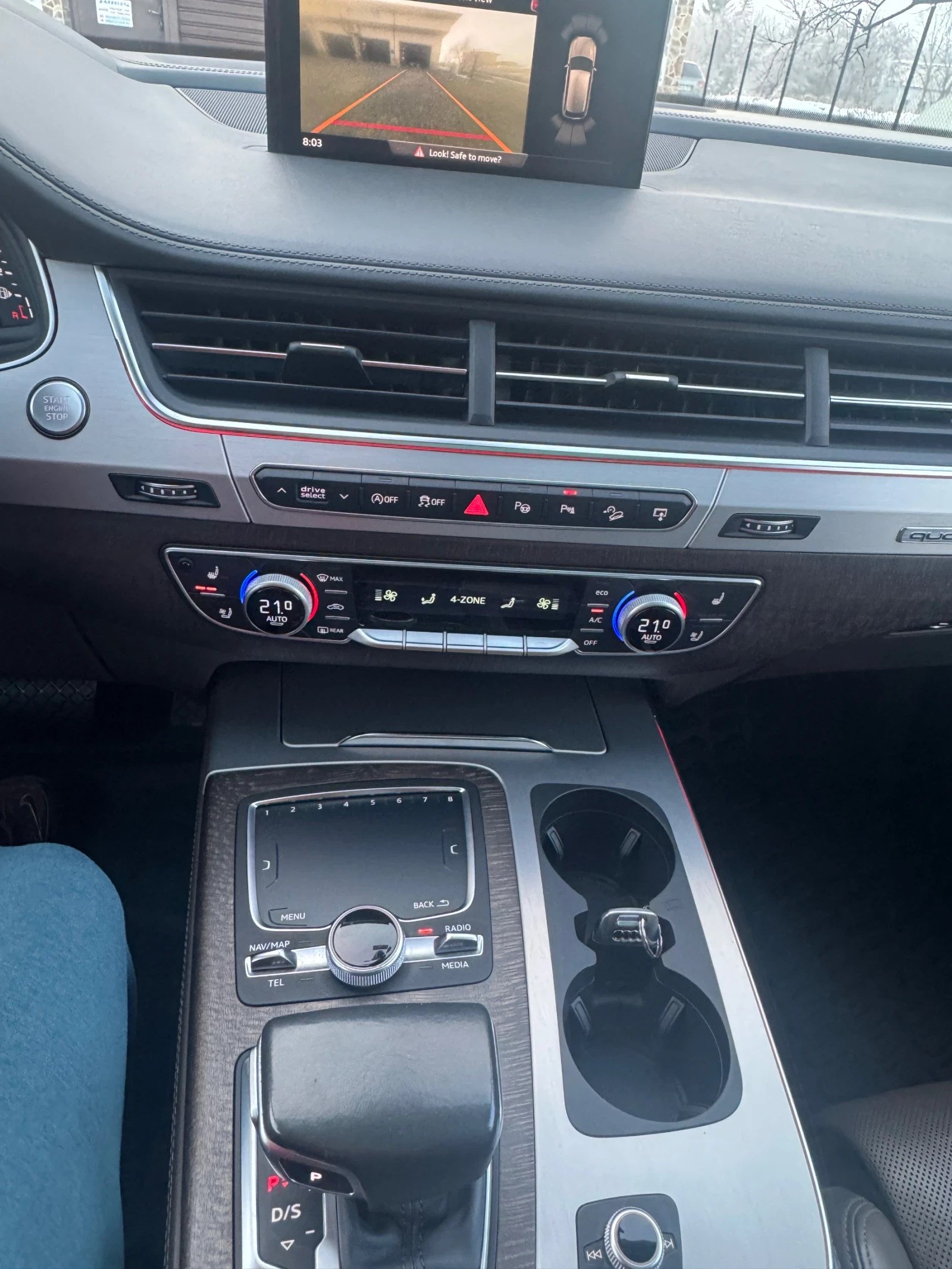 Audi Q7 360 камери 3-Sline, снимка 8 - Автомобили и джипове - 54544172
