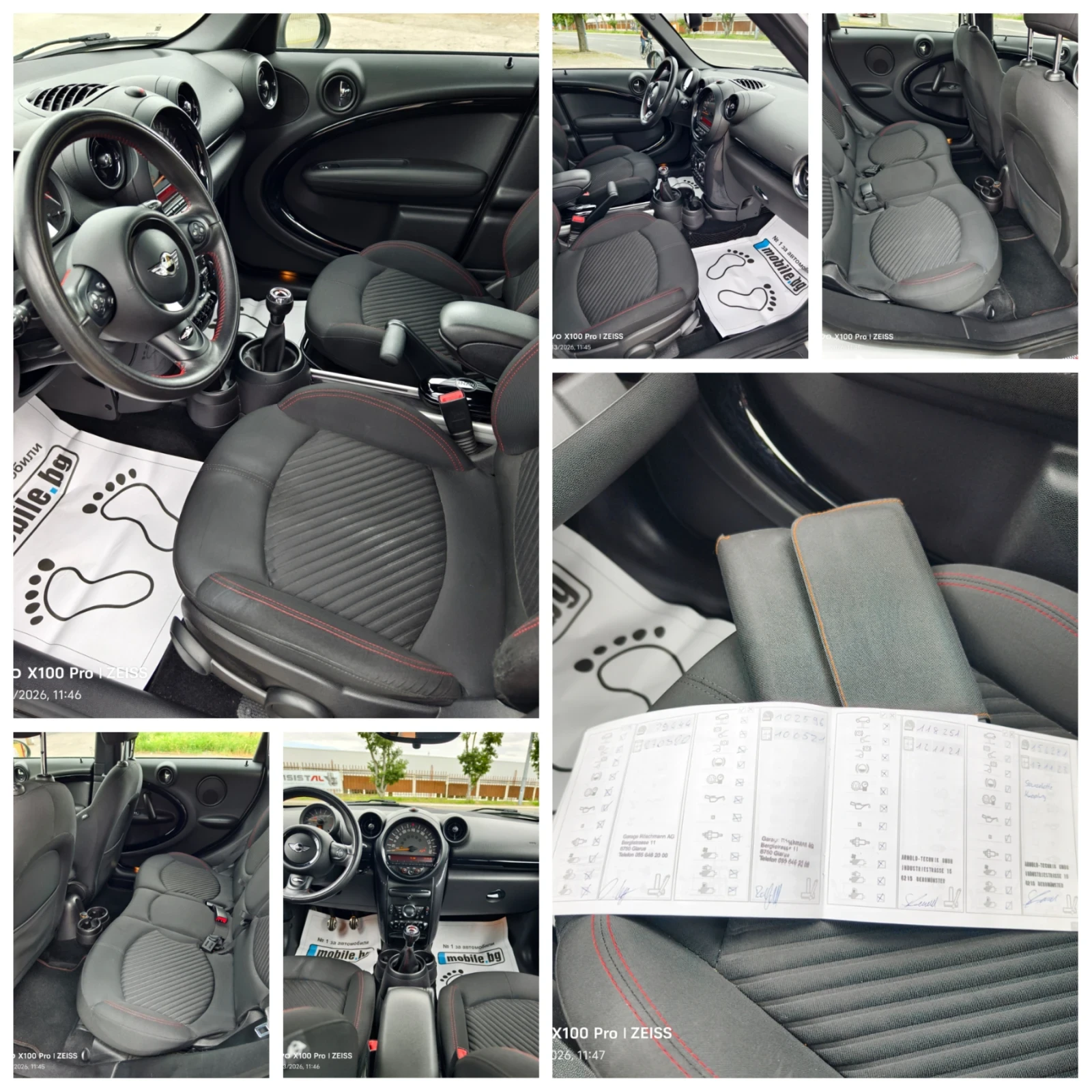 Mini Countryman 1.6i 16V S Swiss , снимка 16 - Автомобили и джипове - 54739300
