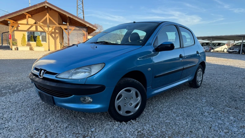 Peugeot 206 1.4-75к.с.-165489км.-ВНОС ИТАЛИЯ, снимка 3 - Автомобили и джипове - 49391246