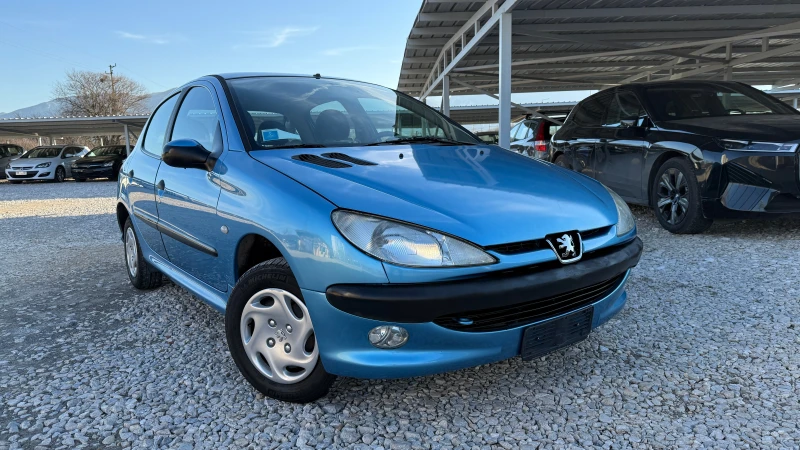 Peugeot 206 1.4-75к.с.-165489км.-ВНОС ИТАЛИЯ, снимка 1 - Автомобили и джипове - 49391246