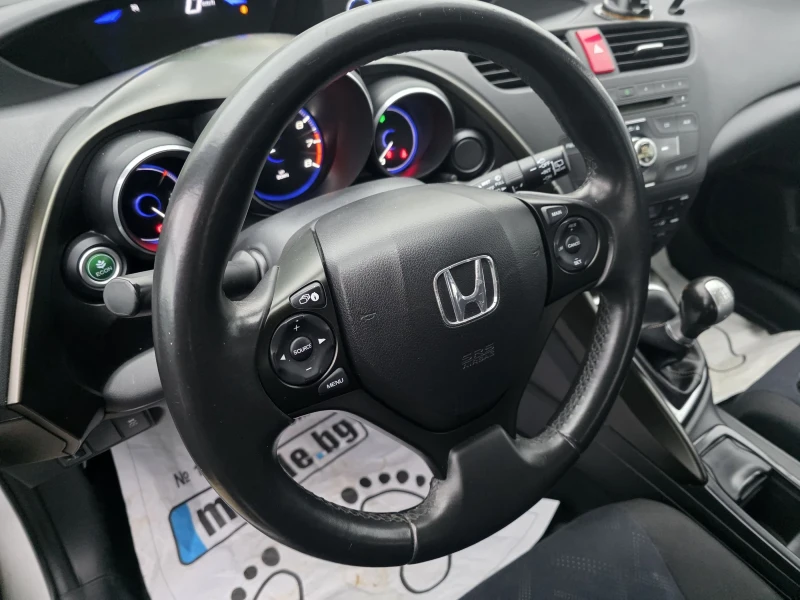 Honda Civic 1.8 SPORT, EURO 5, снимка 9 - Автомобили и джипове - 51951090