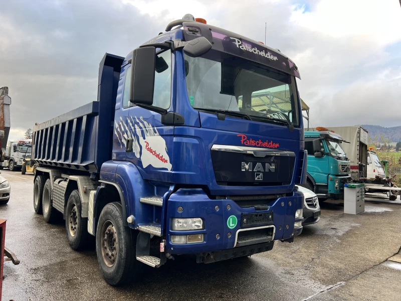 Man Tgs 8х4, Бордматик, Нов внос, , , снимка 9 - Камиони - 51910383