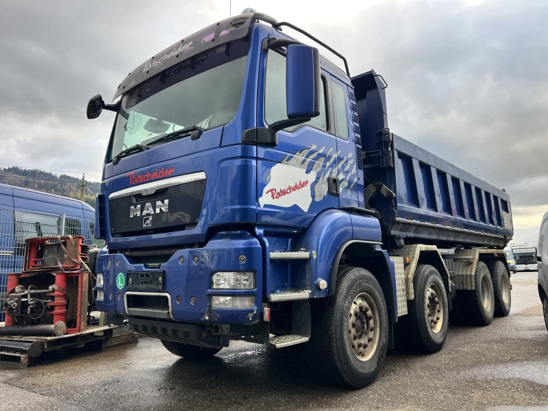 Man Tgs 8х4, Бордматик, Нов внос, , , снимка 3 - Камиони - 51910383