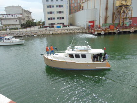 Моторна яхта Yener 35, снимка 3 - Воден транспорт - 46183743