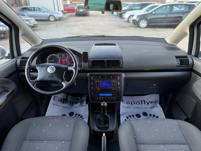 VW Sharan 1.9TDI 131кс 6с 7места ПОДГРЕВ НАВИ КЛИМАТРОНИК , снимка 8 - Автомобили и джипове - 49405638