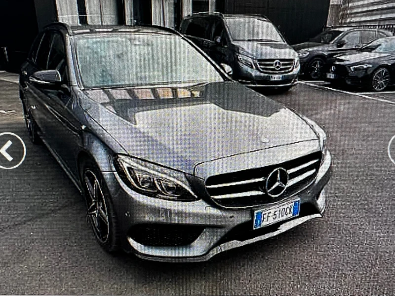 Mercedes-Benz C 220 d, 9G, 4-MATIC, AMG LINE, NIGHT PACK, KEY-GO, снимка 3 - Автомобили и джипове - 49482841