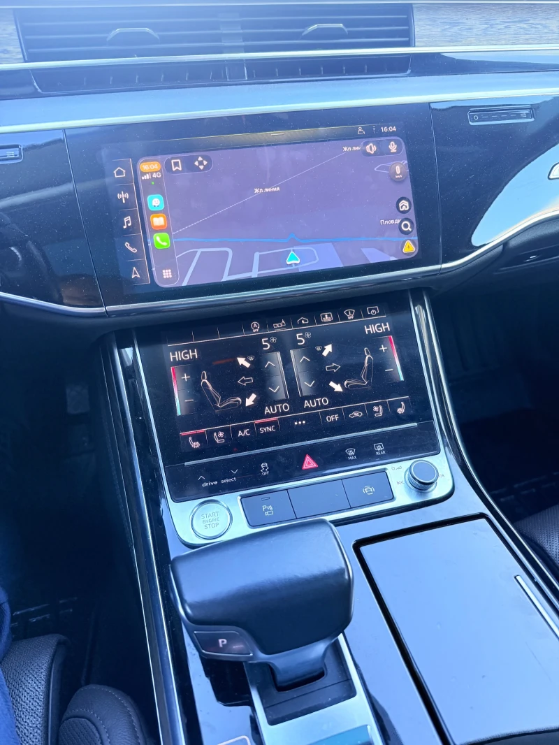 Audi A8 L 3.0 TFSI Mild Hybrid Matrix Обдухване Head up, снимка 14 - Автомобили и джипове - 52948879