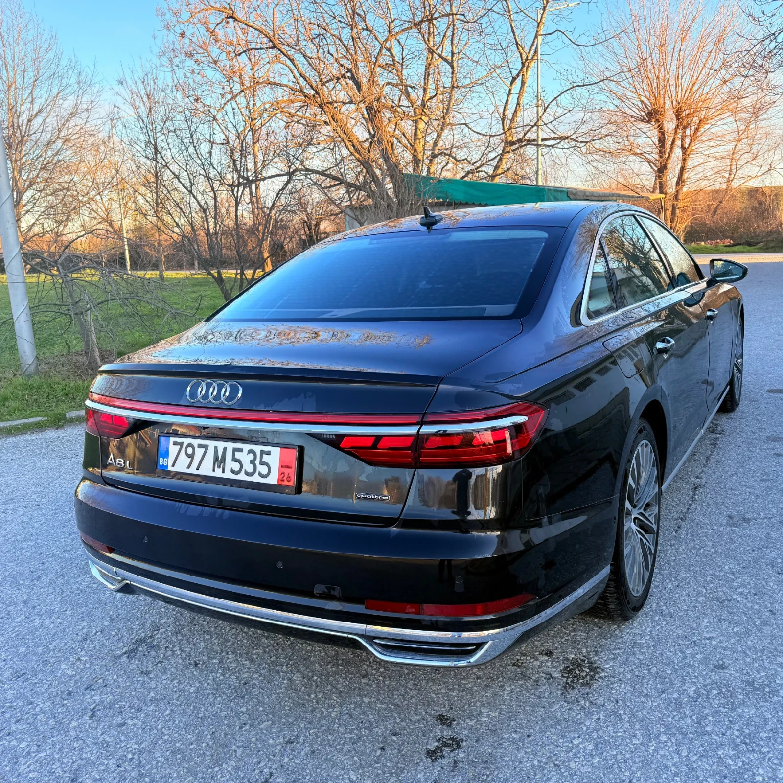 Audi A8 L 3.0 TFSI Mild Hybrid Matrix Обдухване Head up - изображение 6