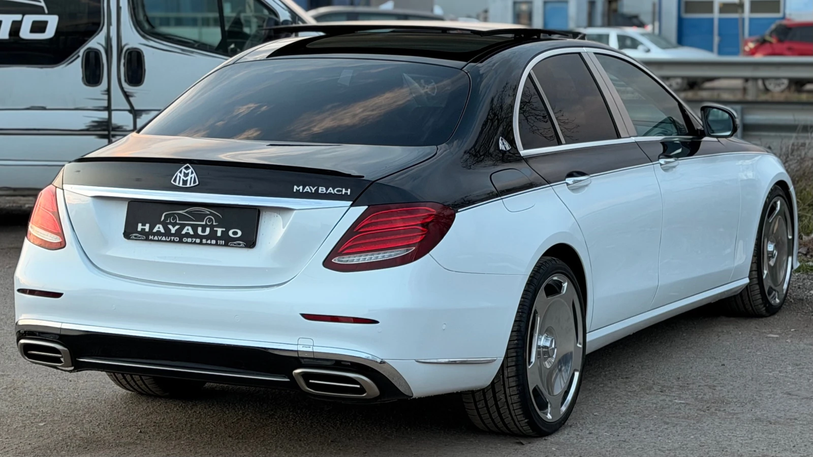 Mercedes-Benz E 220 d= MAYBACH= 3xTV= PANORAMA= , снимка 5 - Автомобили и джипове - 53727623