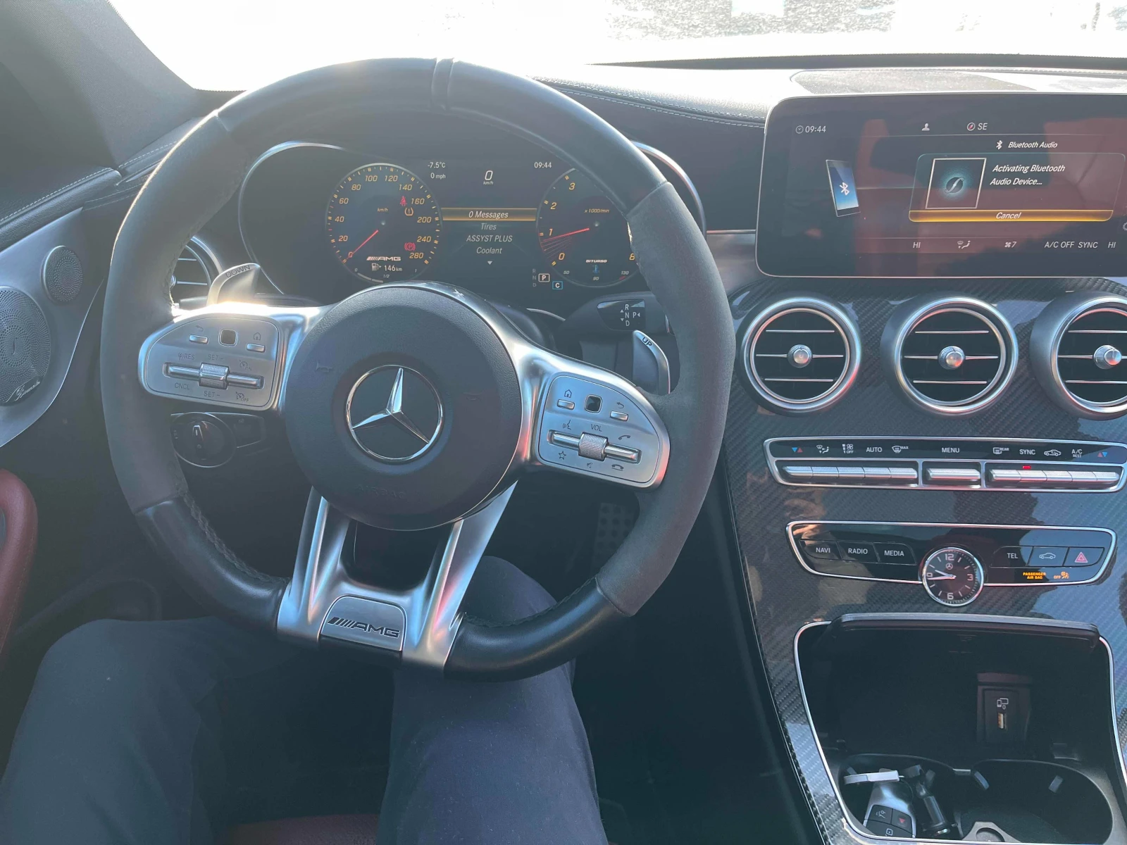 Mercedes-Benz C 43 AMG  * * CARFAX * * АВТО КРЕДИТ * * , снимка 13 - Автомобили и джипове - 53832263