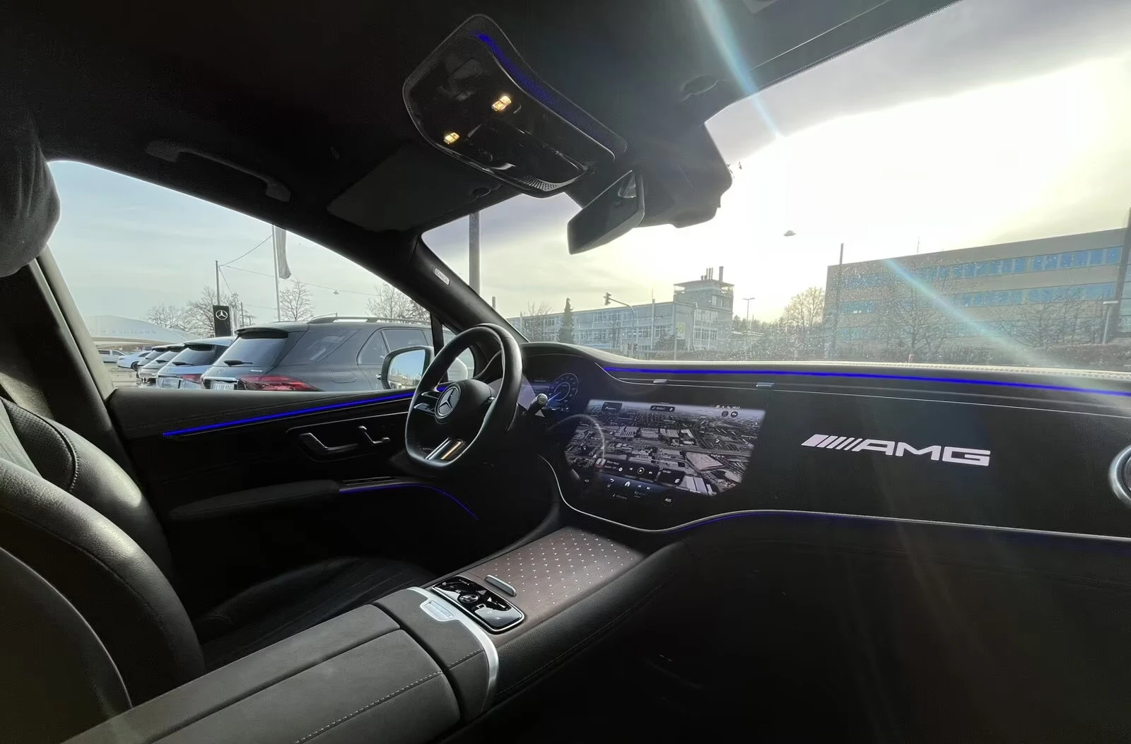 Mercedes-Benz EQS 450SUV/AMG/360HP/4M/HYPER/MASS/162z, снимка 8 - Автомобили и джипове - 53861969