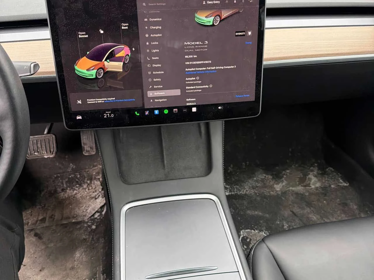 Tesla Model 3 * Long Range * CARFAX * Автономно управление * , снимка 9 - Автомобили и джипове - 54115847