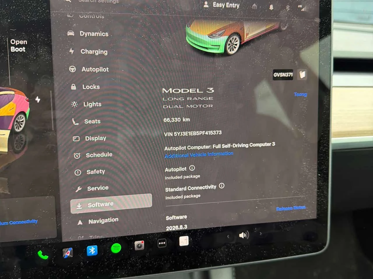 Tesla Model 3 * Long Range * CARFAX * Автономно управление * , снимка 8 - Автомобили и джипове - 54115847