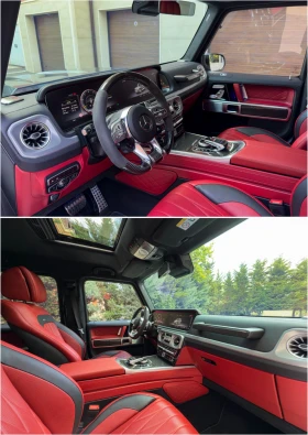 Mercedes-Benz G 63 AMG BRABUS 800* FACE* MAGNO* DIAMOND RED INTERIOR* ЛИЗ, снимка 11