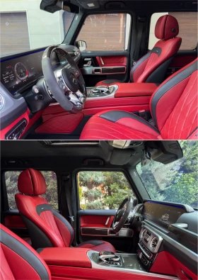 Mercedes-Benz G 63 AMG BRABUS 800* FACE* MAGNO* DIAMOND RED INTERIOR* ЛИЗ, снимка 13