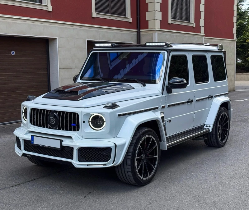 Mercedes-Benz G 63 AMG BRABUS 800* FACE* MAGNO* DIAMOND RED INTERIOR* ЛИЗ, снимка 3 - Автомобили и джипове - 51704857
