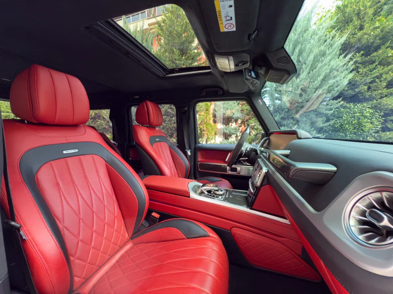 Mercedes-Benz G 63 AMG BRABUS 800* FACE* MAGNO* DIAMOND RED INTERIOR* ЛИЗ, снимка 10 - Автомобили и джипове - 51704857
