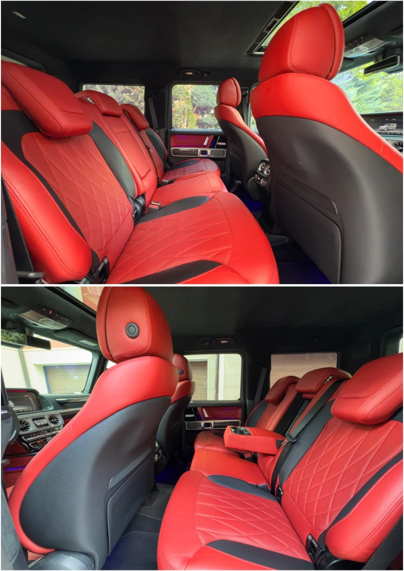 Mercedes-Benz G 63 AMG BRABUS 800* FACE* MAGNO* DIAMOND RED INTERIOR* ЛИЗ, снимка 14 - Автомобили и джипове - 51704857