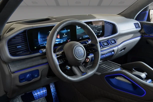 Mercedes-Benz GLS 63 AMG 4Matic+ Brabus 900 = Deep Blue =  | Mobile.bg   11