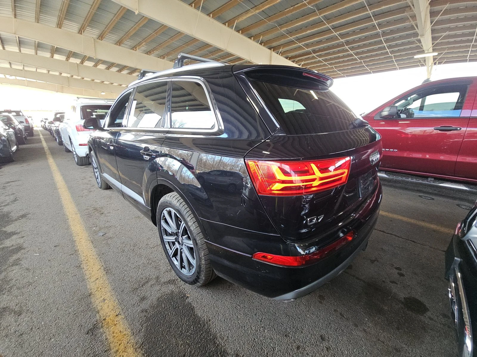 Audi Q7 КЕЙЛЕС/ПОДГРЕВ/ОБДУХВАНЕ/ПАНОРАМА/СЛЕДЕНЕ НА ЛЕНТИ - изображение 6