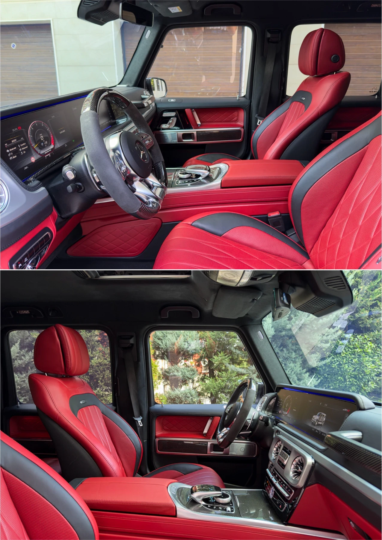 Mercedes-Benz G 63 AMG BRABUS 800* FACE* MAGNO* DIAMOND RED INTERIOR*  | Mobile.bg   13