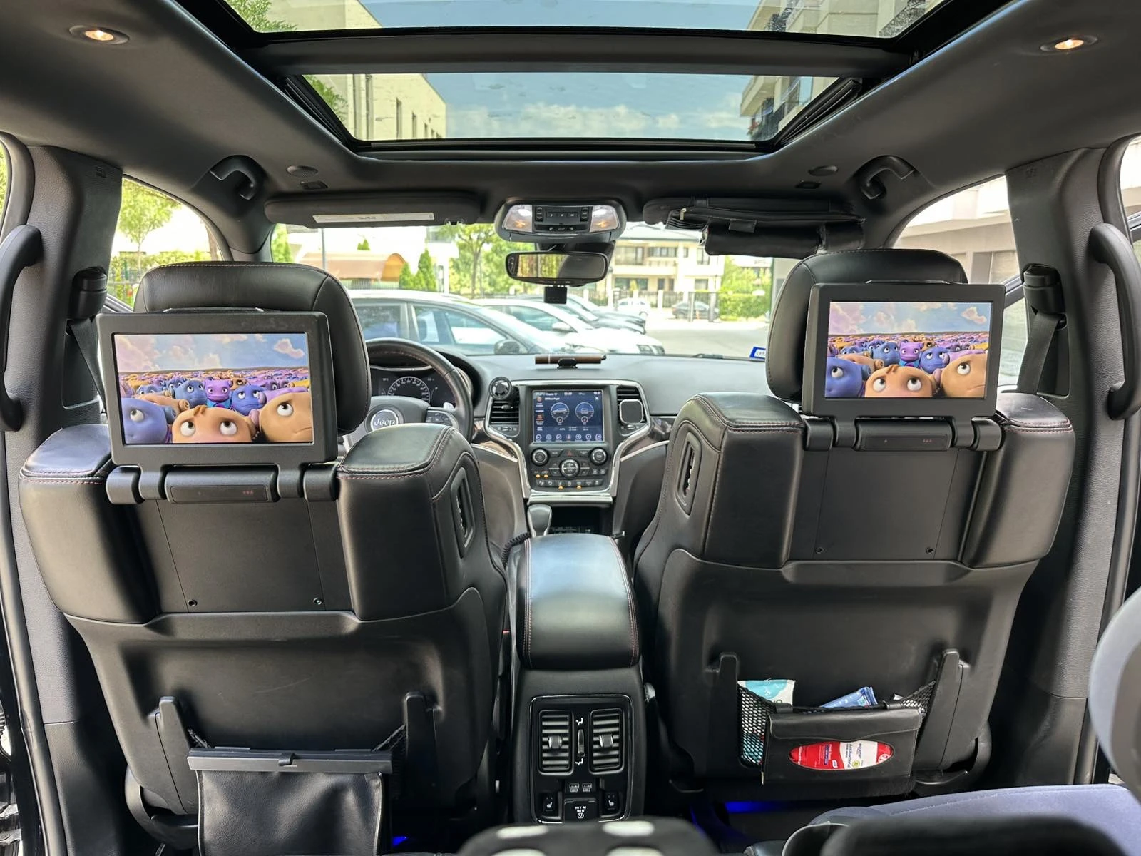 Jeep Grand cherokee TRAILHAWK* ОБДУХ* TV* ВЪЗДУШНО, снимка 15 - Автомобили и джипове - 55990785
