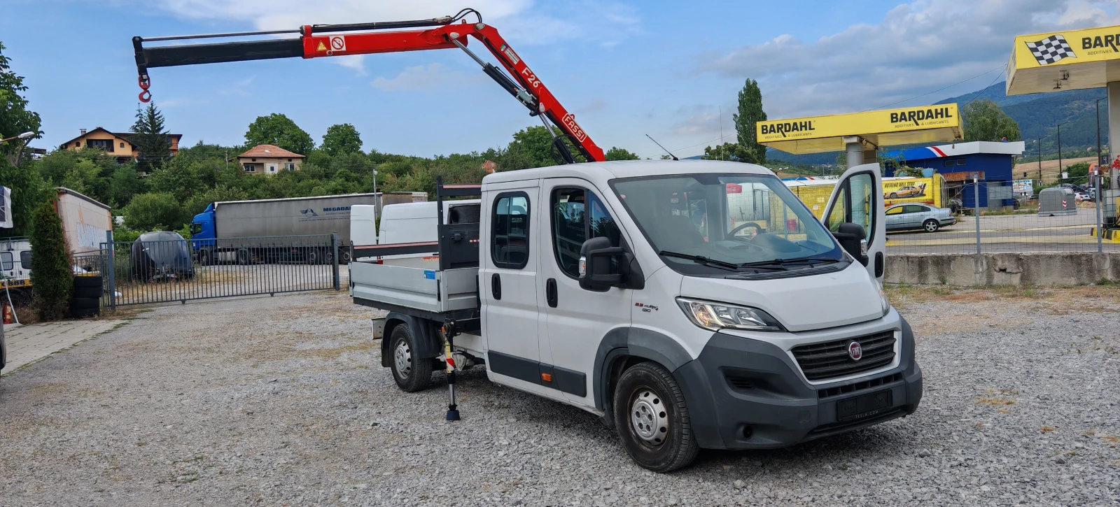 Fiat Ducato КРАН 7места