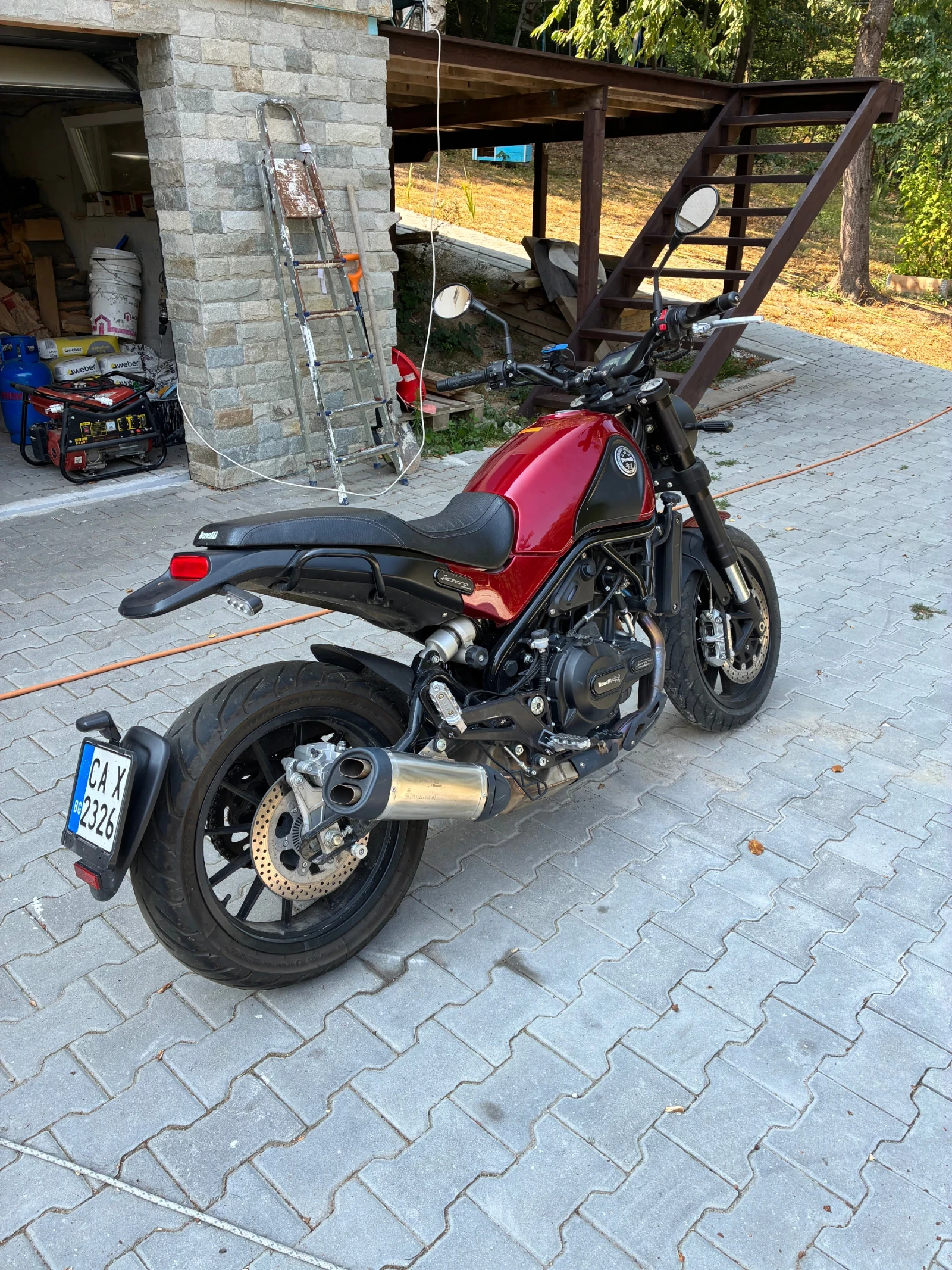 Benelli 500 Leonsio 500, снимка 4 - Мотоциклети и мототехника - 55969902