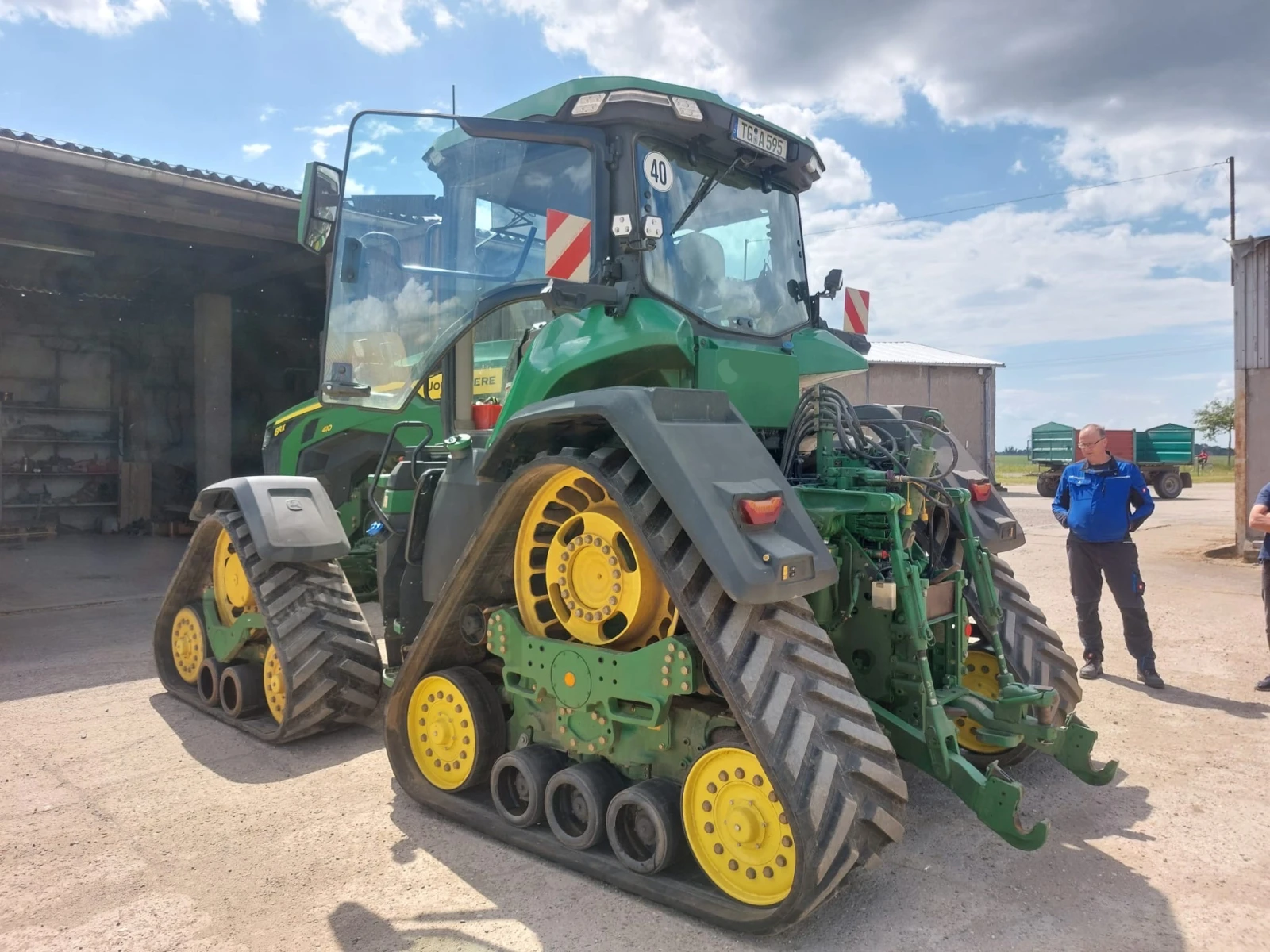 Трактор John Deere 8RX 410 НОВИ ВЕРИГИ ЛИЗИНГ - изображение 4
