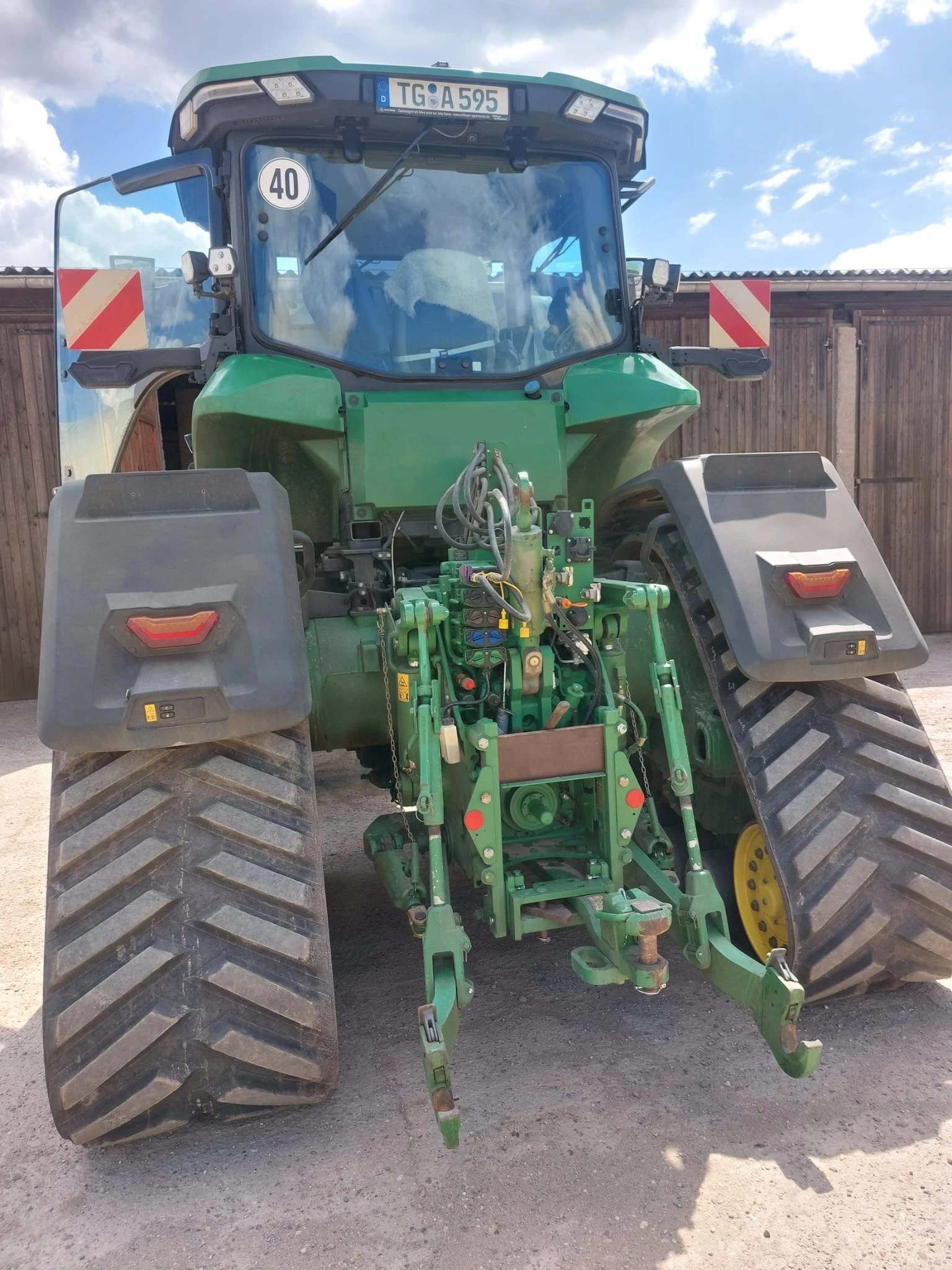 Трактор John Deere 8RX 410 НОВИ ВЕРИГИ ЛИЗИНГ - изображение 7