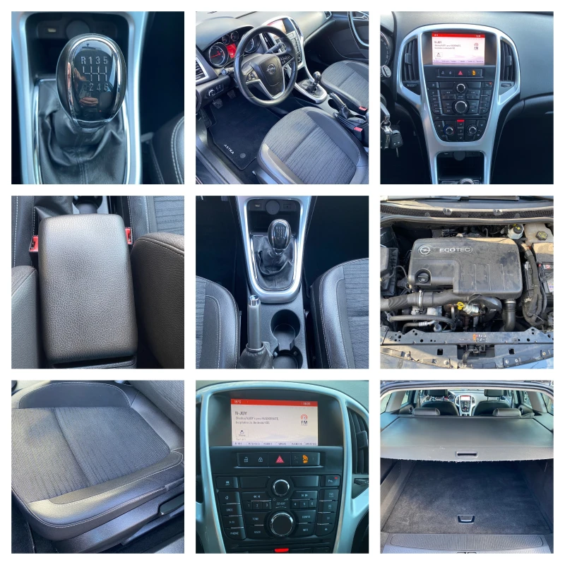 Opel Astra 1.7CDTI-FACE-NAVI-150000km!!!COSMO-LED-2014-EURO5B, снимка 16 - Автомобили и джипове - 47561343