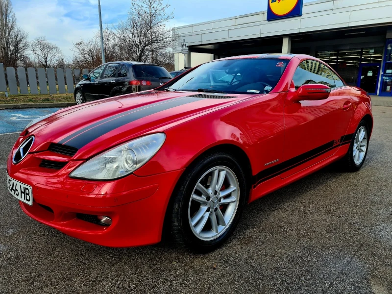 Mercedes-Benz SLK 200 KOMPRESSOR АВТОМАТИК LPG УНИКАТ , снимка 1 - Автомобили и джипове - 48968017