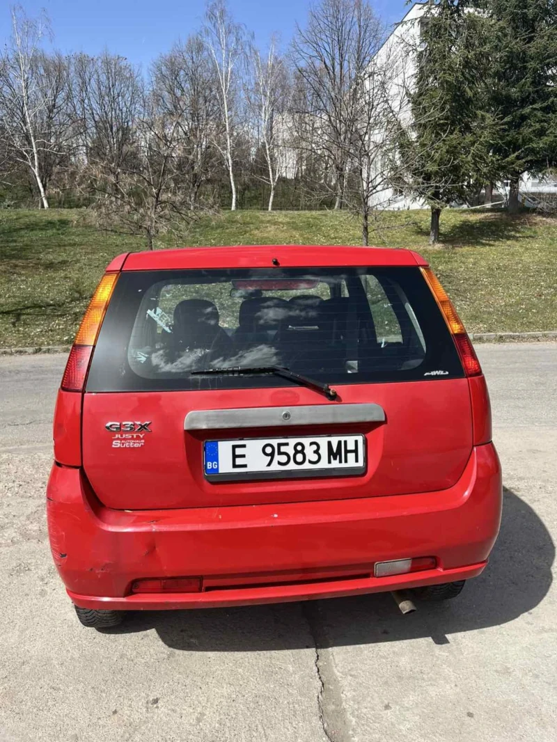 Subaru G3x justy, снимка 4 - Автомобили и джипове - 49516195