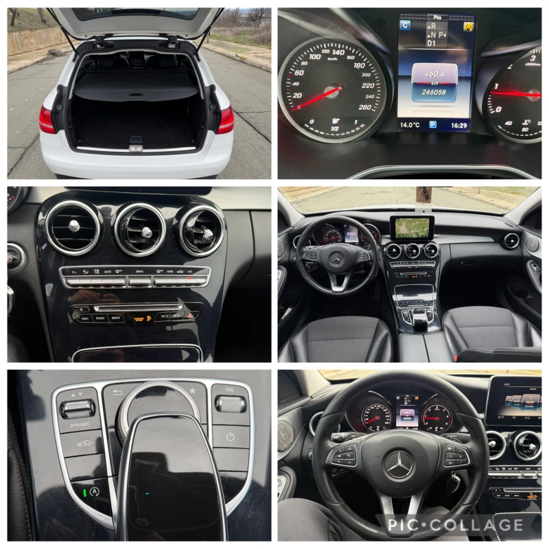 Mercedes-Benz C 220 4х4 AIR MATIC 170 ks, снимка 15 - Автомобили и джипове - 53488294