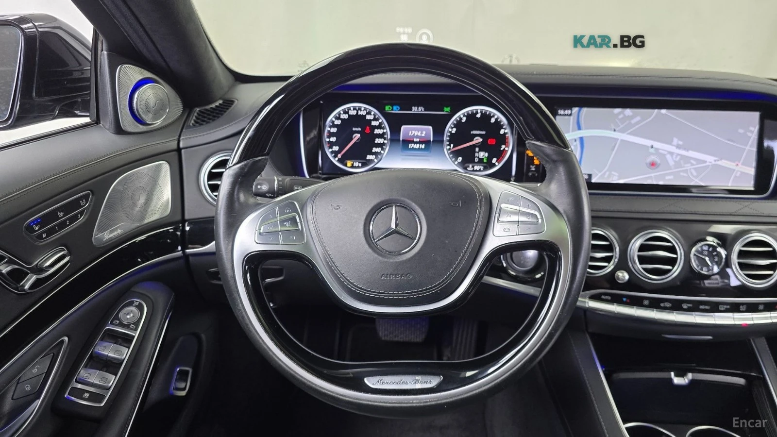 Mercedes-Benz S 600 L V12 FULL* DISTRONIC* МАСАЖ* 3D BURMESTER* TV* , снимка 8 - Автомобили и джипове - 55900248