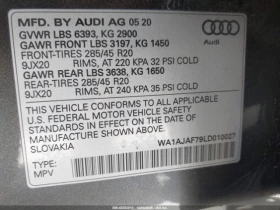 Audi Q7 PREMIUM 45 TFSI QUATTRO TIPTRONIC - 46900 лв. / 23979.59 € - 12855899 9