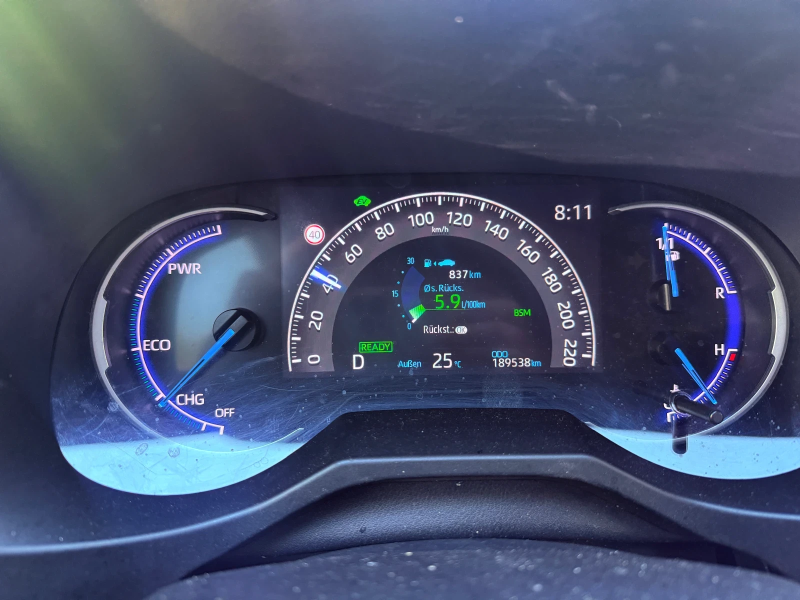 Toyota Rav4 2.5 Hibrid 4x4 ЕВРОПЕЙСКИ АВТОМОБИЛ