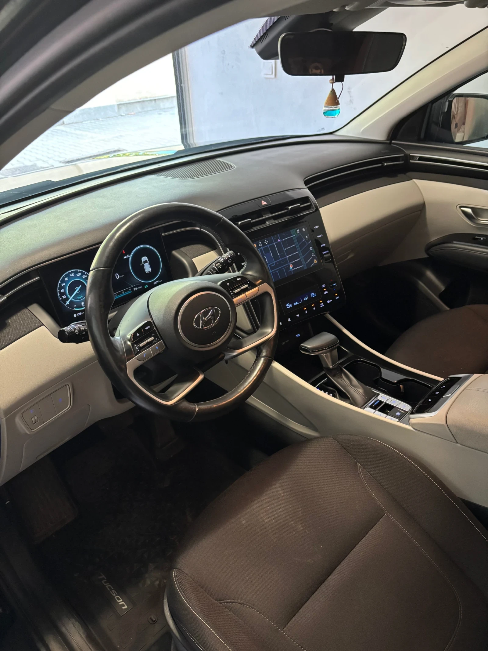 Hyundai Tucson 1.6 мек хибрид 150 кс, снимка 9 - Автомобили и джипове - 55677500