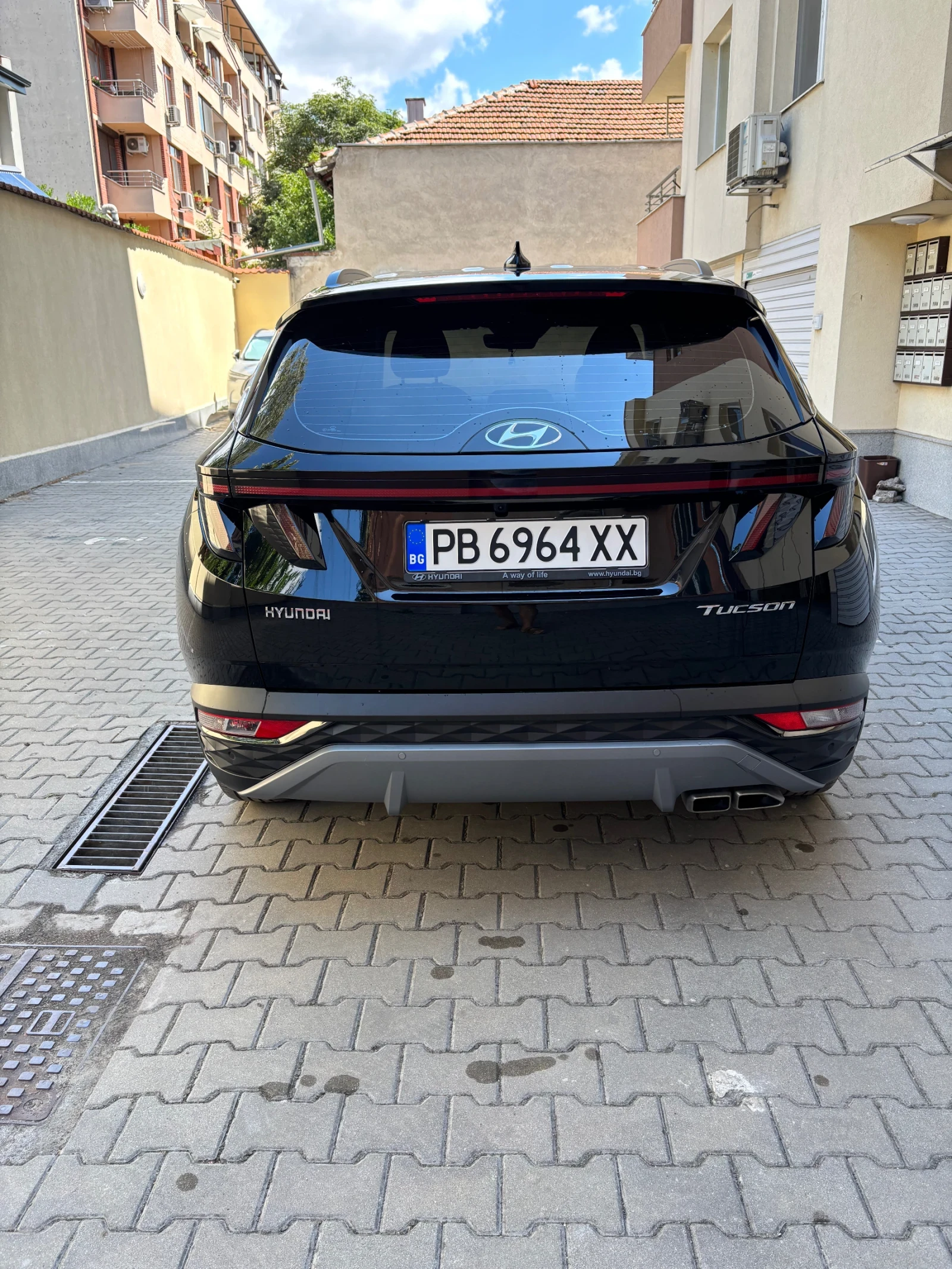 Hyundai Tucson 1.6 мек хибрид 150 кс, снимка 6 - Автомобили и джипове - 55677500