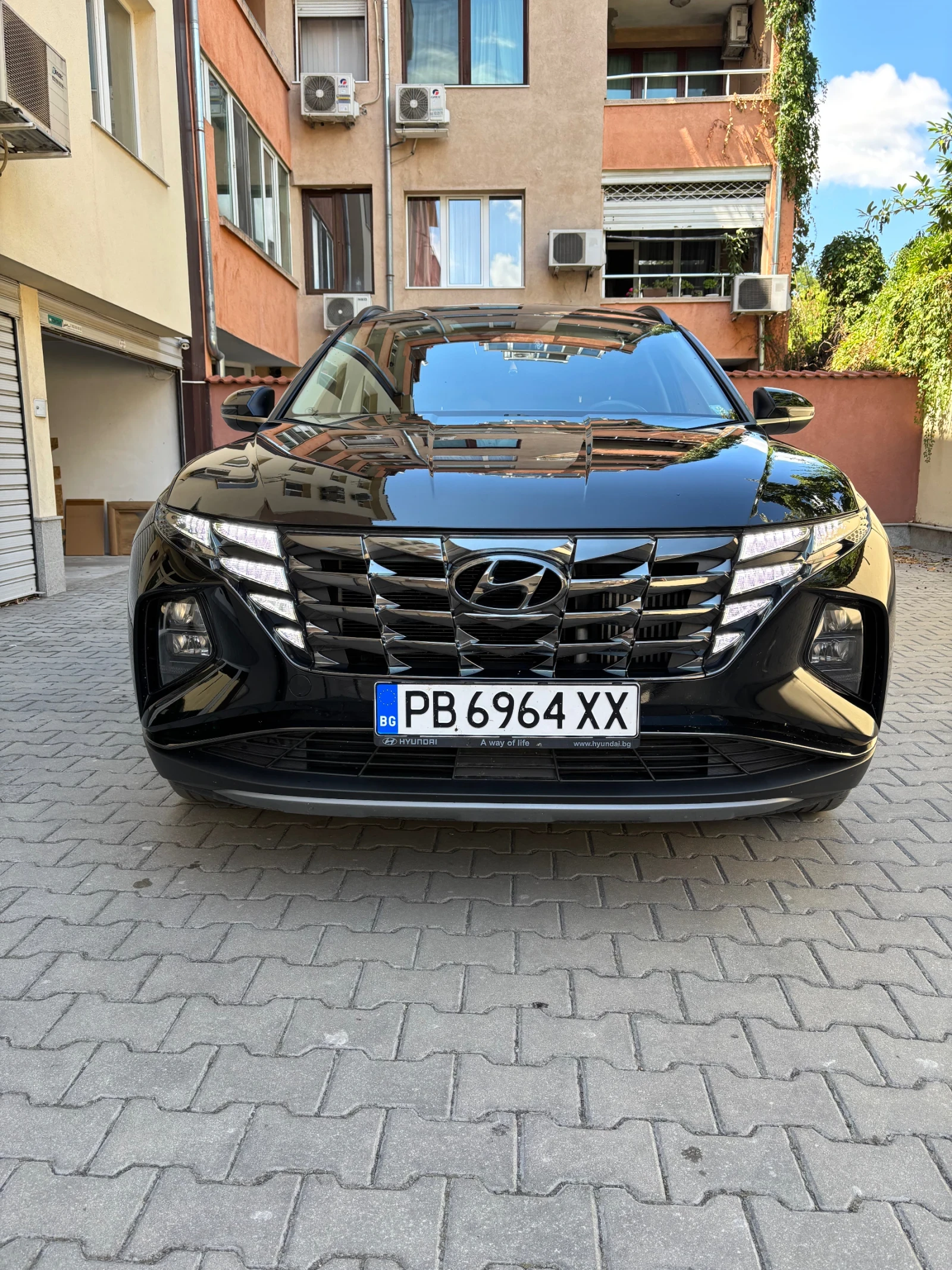 Hyundai Tucson 1.6 мек хибрид 150 кс