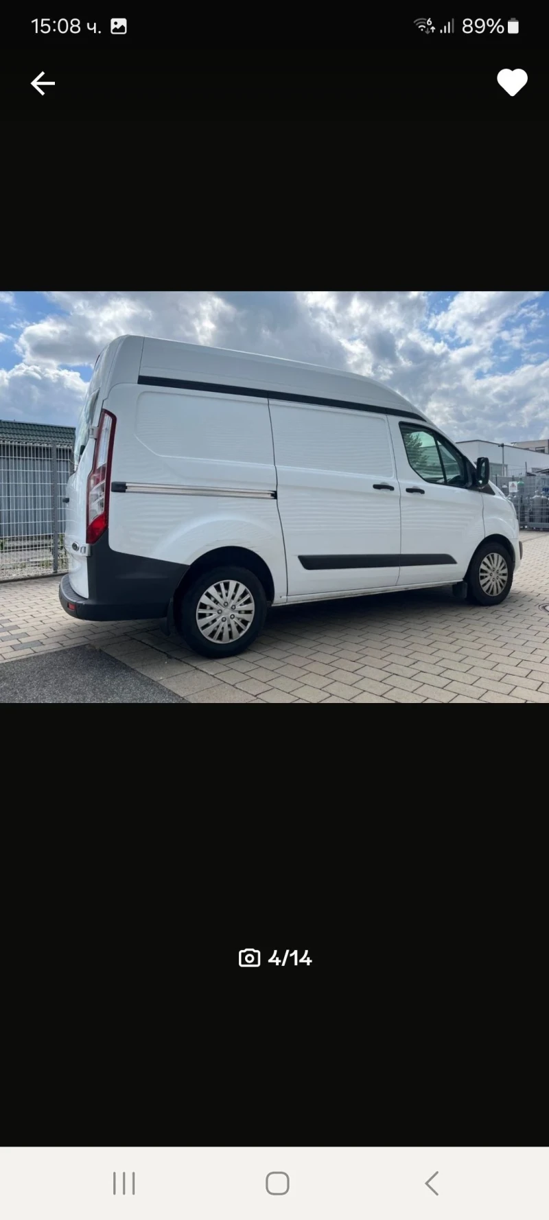 Ford Transit Custom 2.2 д, снимка 2 - Бусове и автобуси - 52867071