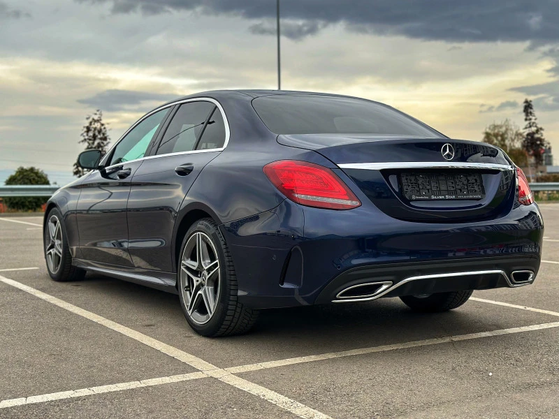 Mercedes-Benz C 220 AMG FACELIFT 9G-TRONIC FULL , снимка 6 - Автомобили и джипове - 47506153