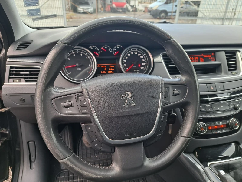 Peugeot 508 1.6i Turbo 2013* Сервизна история* Бартер* Лизинг, снимка 10 - Автомобили и джипове - 48199230