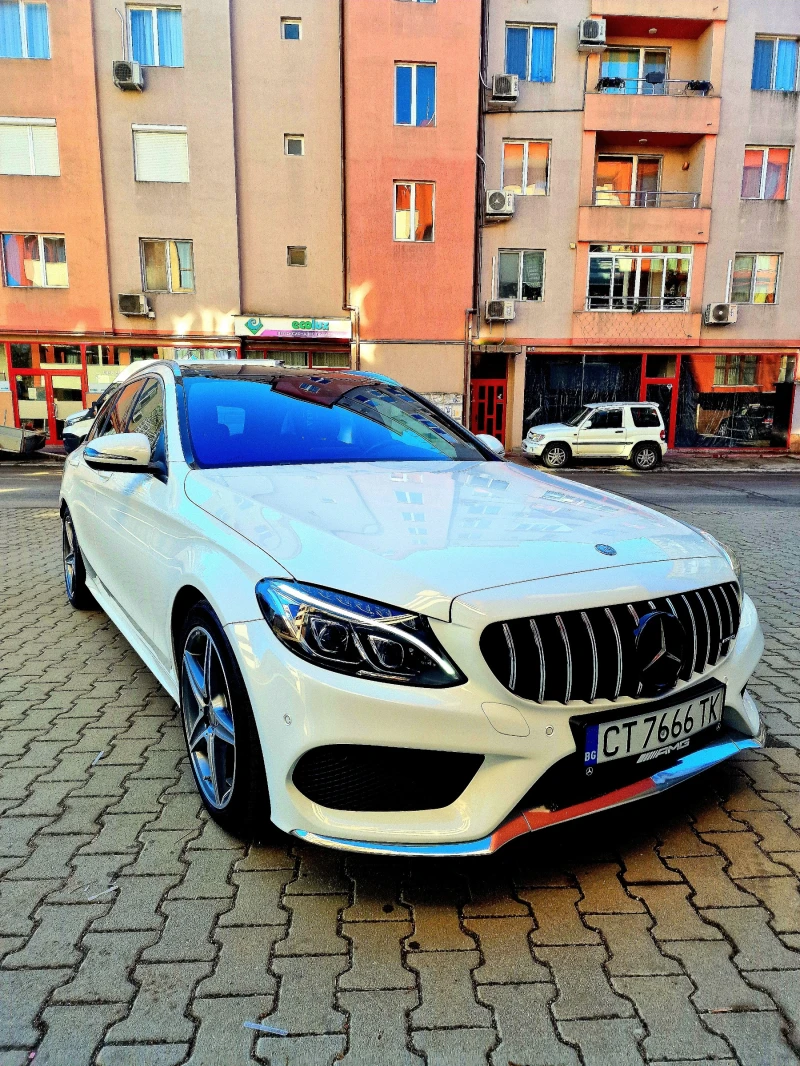 Mercedes-Benz C 220     * * * AMG - ПАКЕТ* * * , снимка 2 - Автомобили и джипове - 48859233