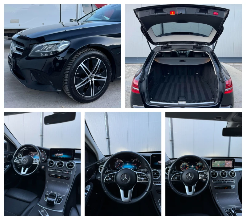 Mercedes-Benz C 220 Avantgarde, фейс, 194 к.с., 9G, снимка 14 - Автомобили и джипове - 52835920