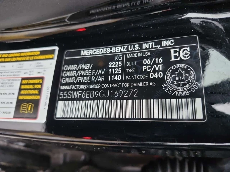 Mercedes-Benz C 450 AMG CARFAX, снимка 13 - Автомобили и джипове - 53580749