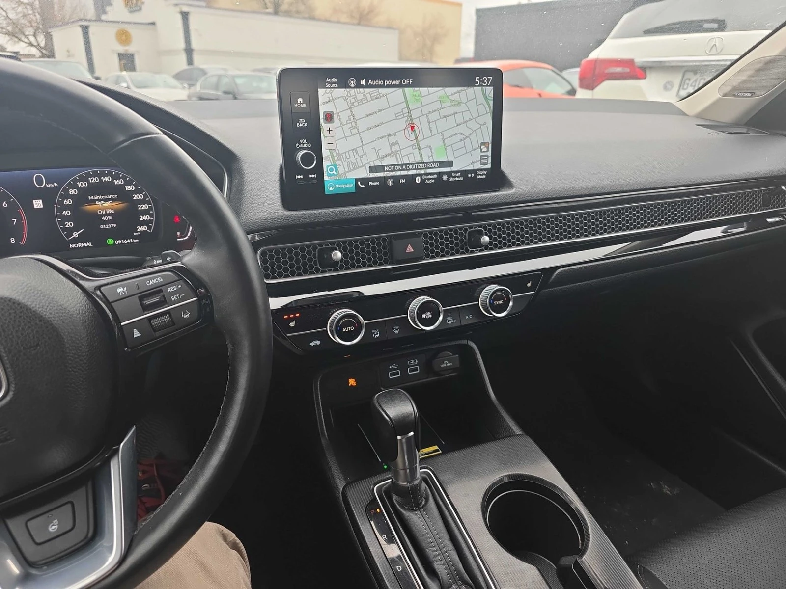 Honda Civic TOURING/KEYLESS/NAVI/LANE ASSIST, снимка 9 - Автомобили и джипове - 54336618