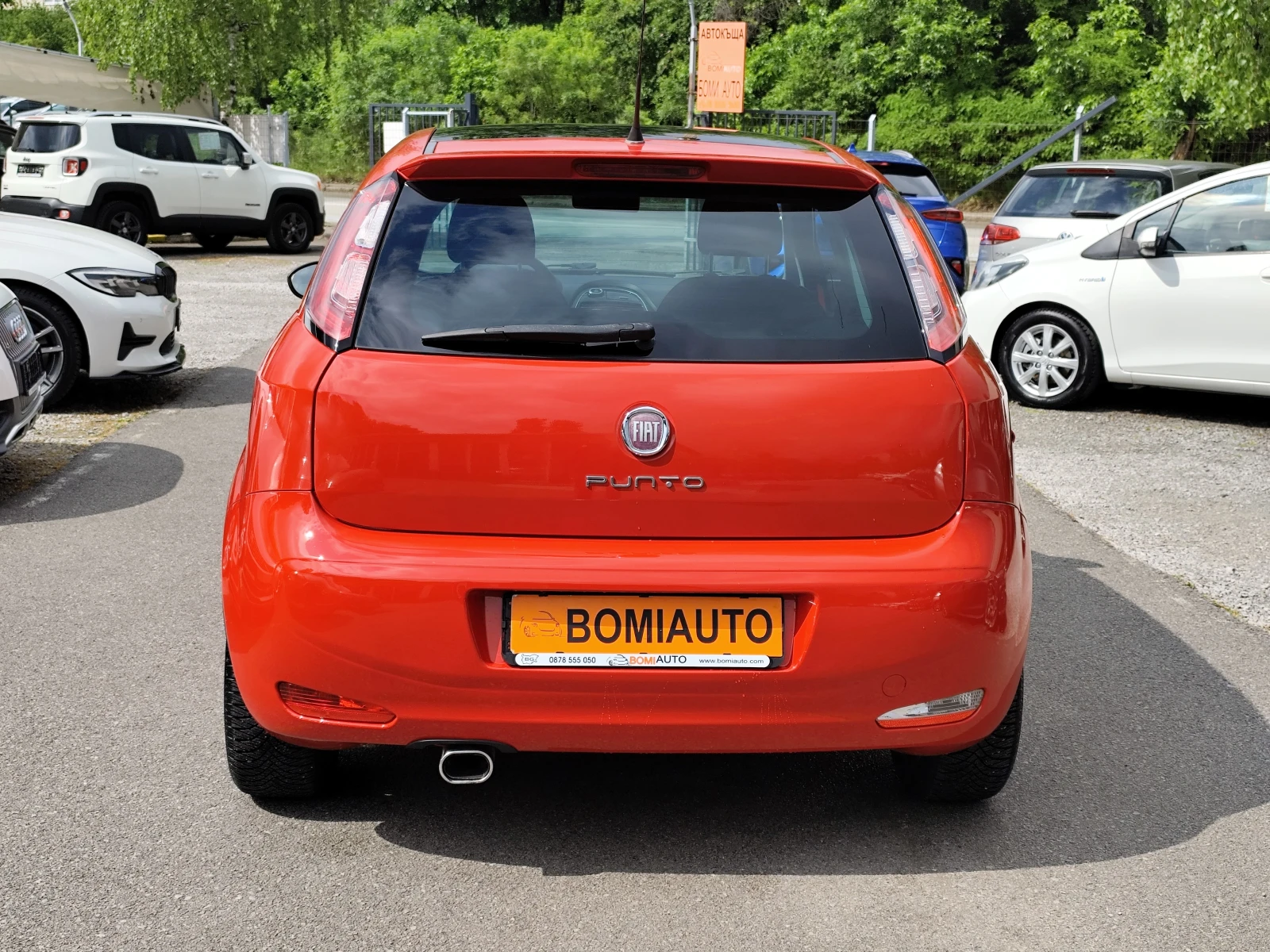 Fiat Punto 1.4 16V m-air TURBO* ГАЗ* ПАНОРАМА* EURO5B* , снимка 5 - Автомобили и джипове - 54650162
