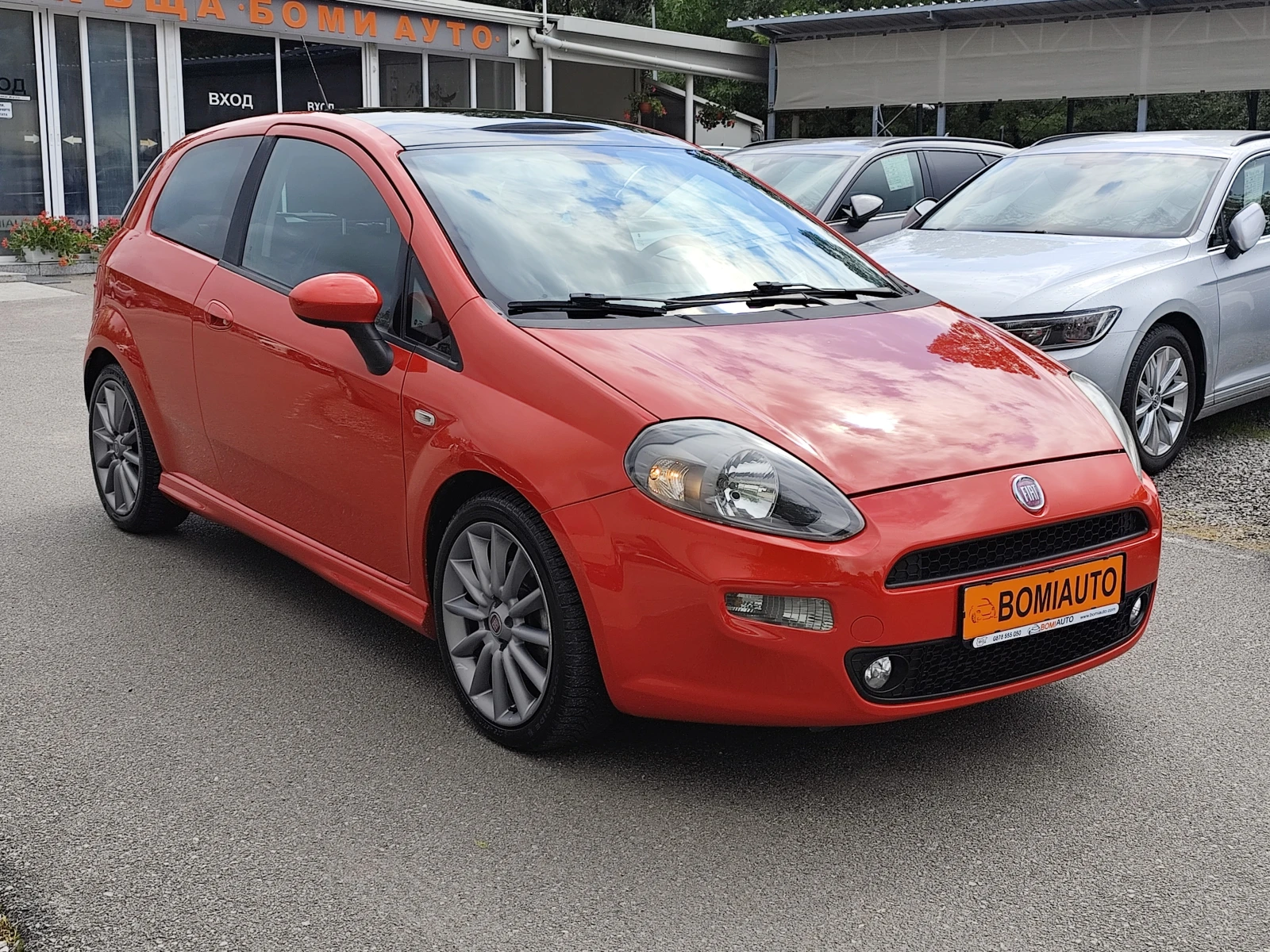 Fiat Punto 1.4 16V m-air TURBO* ГАЗ* ПАНОРАМА* EURO5B* , снимка 3 - Автомобили и джипове - 54650162