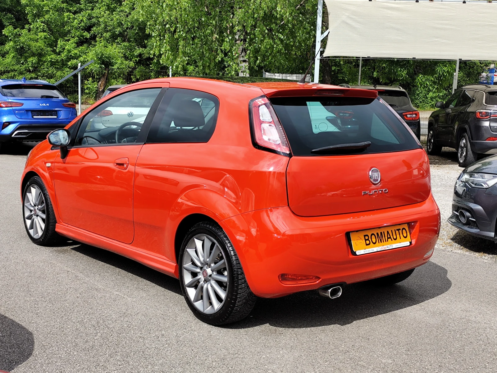 Fiat Punto 1.4 16V m-air TURBO* ГАЗ* ПАНОРАМА* EURO5B* , снимка 6 - Автомобили и джипове - 54650162